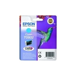Tinteiro Epson Ciano T0802 Tinta Claria Photographic (7,4ml)