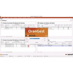 OranGest Basic (Licença Anual)
O OranGest é um software de gestão comercial desenvolvido com as mais avançadas ferramentas de programação e pensado para a máxima produtividade, facilidade de utilização e desempenho.
É o mais completo software de gestão comercial do mercado no seu segmento, com funcionalidades avançadas como 'Business Intelligence' que apenas software de topo oferece.
Comparativos de Versões